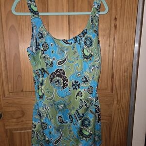 Vibrant Paisley Swimsuit